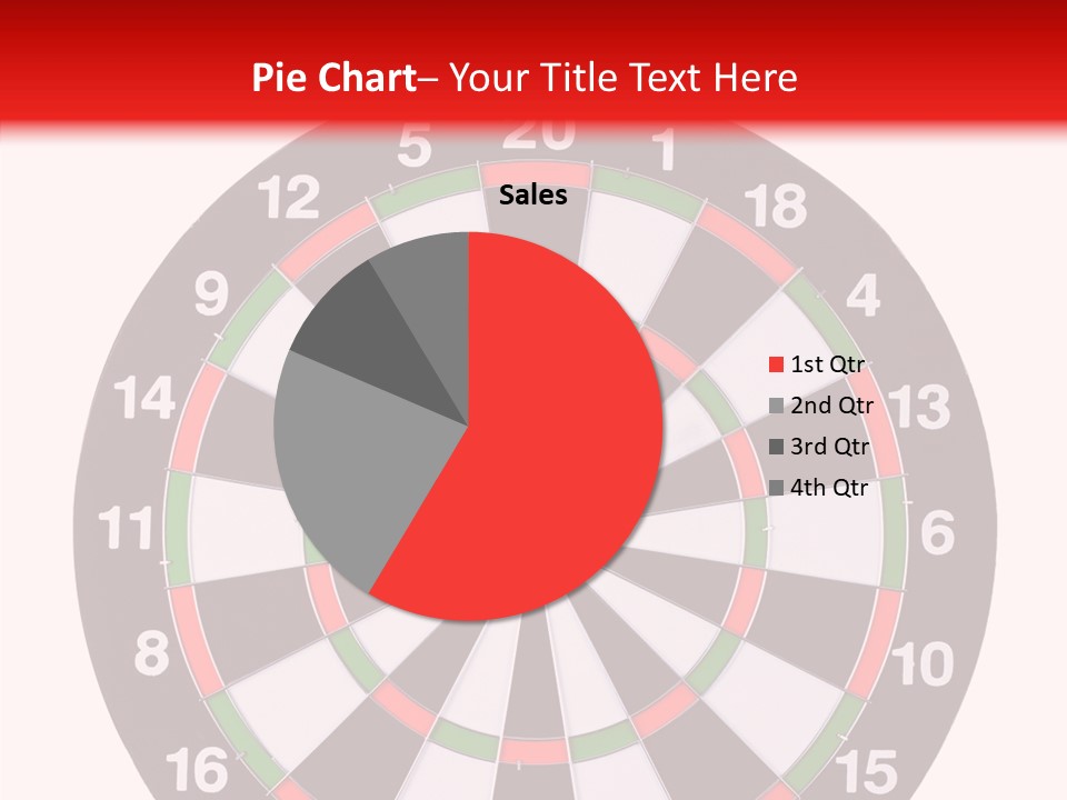 Shot Center Mark PowerPoint Template
