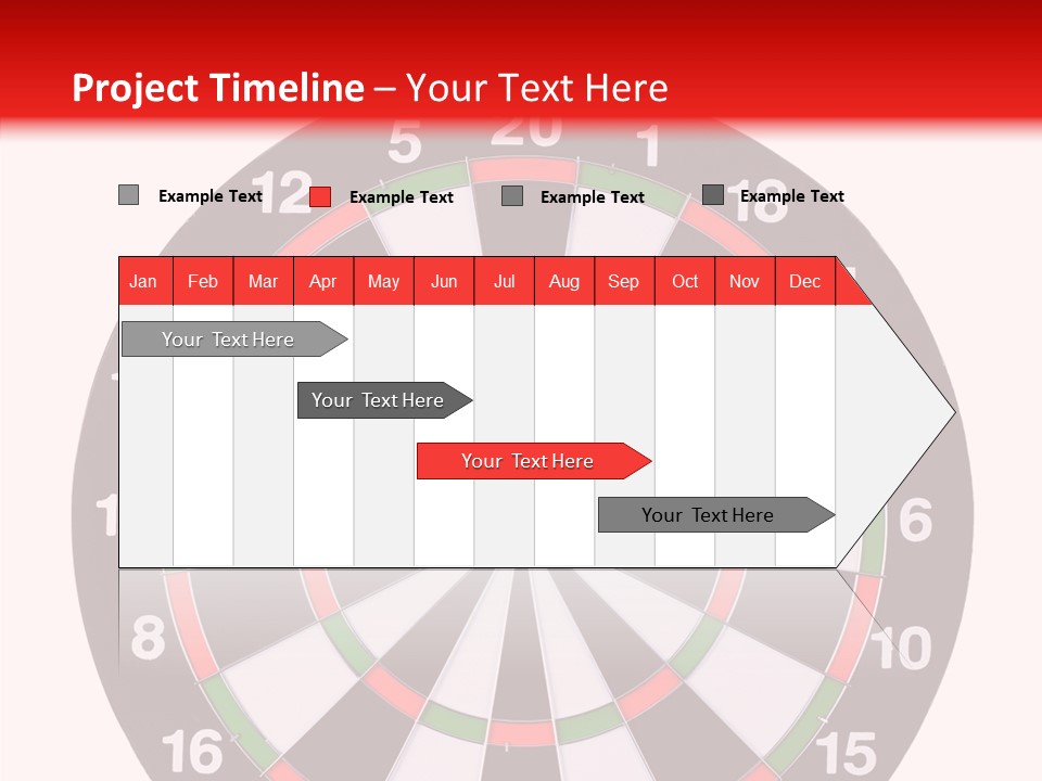 Shot Center Mark PowerPoint Template
