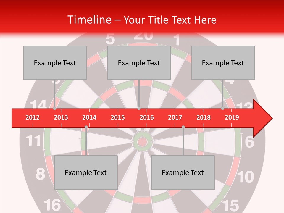 Shot Center Mark PowerPoint Template