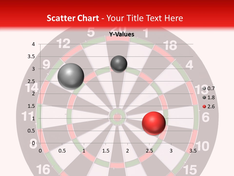 Shot Center Mark PowerPoint Template