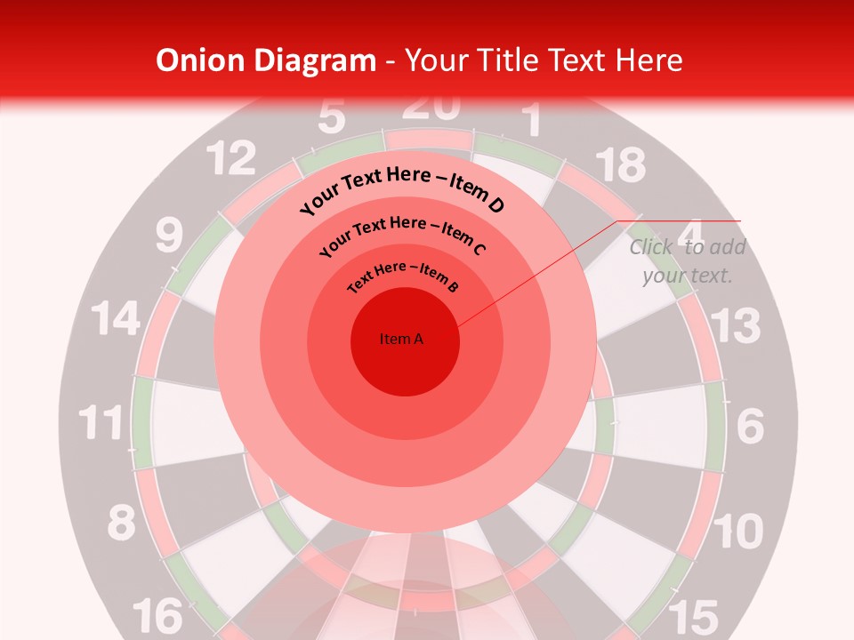 Shot Center Mark PowerPoint Template