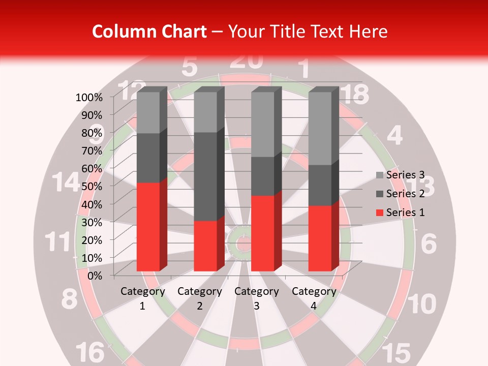 Shot Center Mark PowerPoint Template