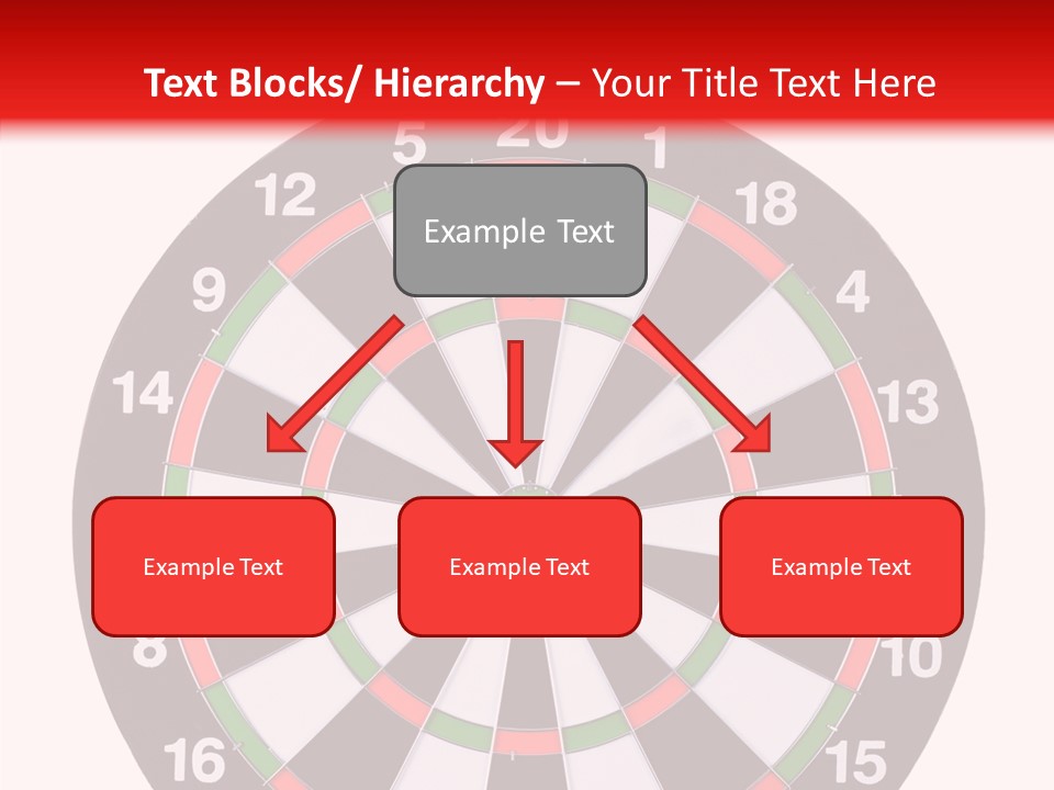 Shot Center Mark PowerPoint Template