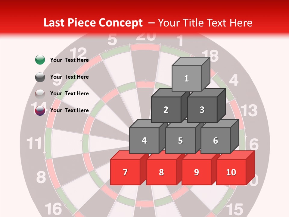 Shot Center Mark PowerPoint Template