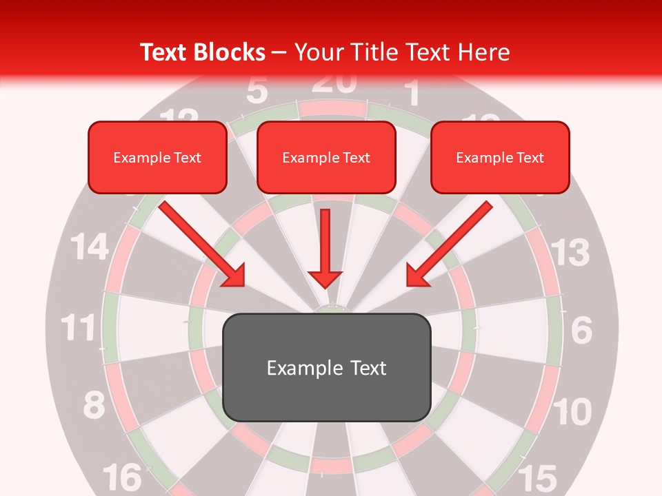 Shot Center Mark PowerPoint Template