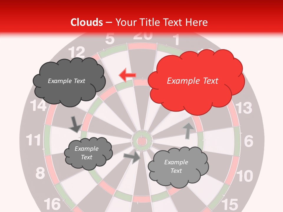 Shot Center Mark PowerPoint Template