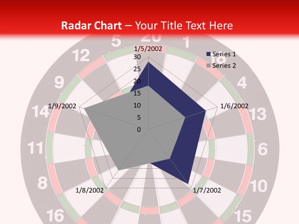 Shot Center Mark PowerPoint Template