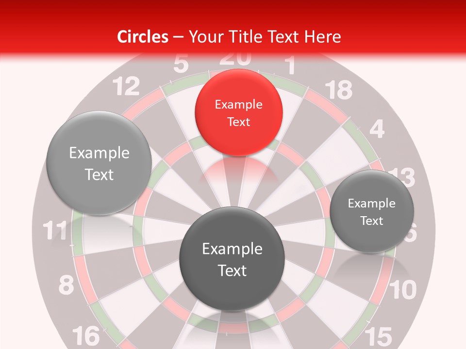 Shot Center Mark PowerPoint Template