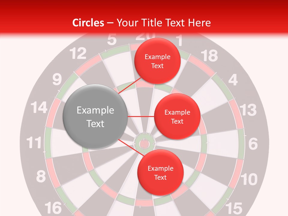 Shot Center Mark PowerPoint Template