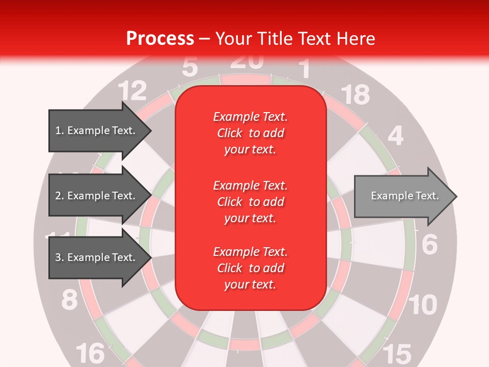 Shot Center Mark PowerPoint Template