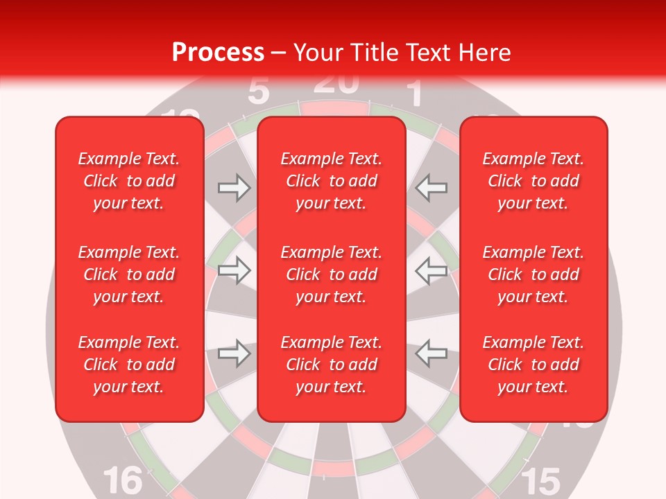 Shot Center Mark PowerPoint Template