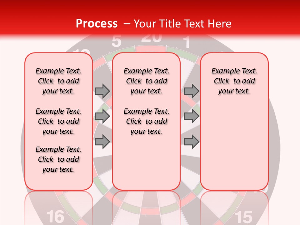 Shot Center Mark PowerPoint Template