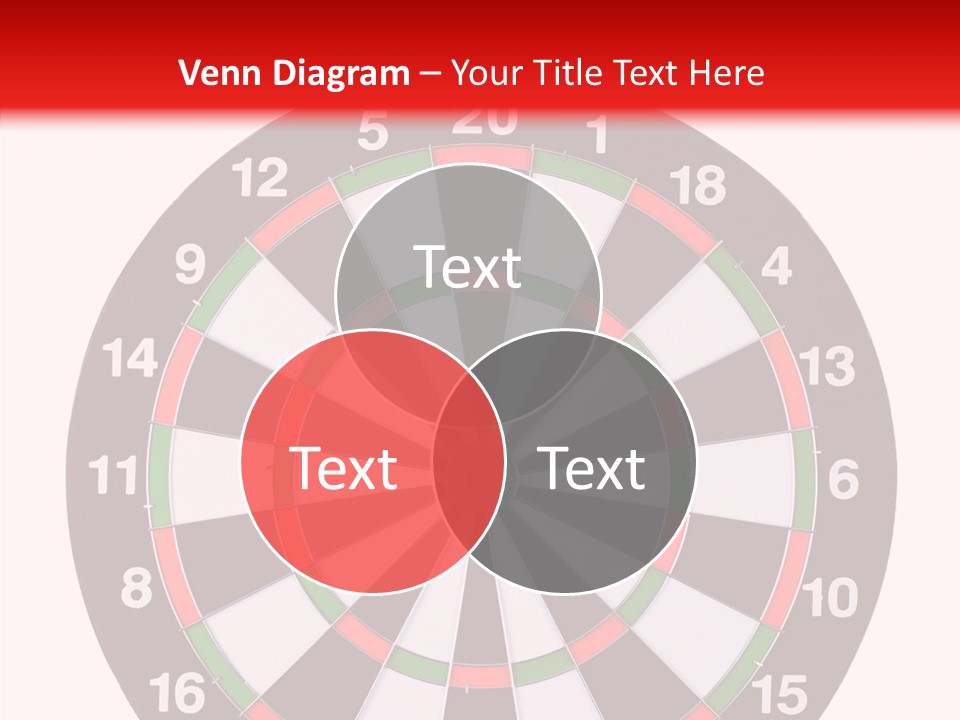 Shot Center Mark PowerPoint Template