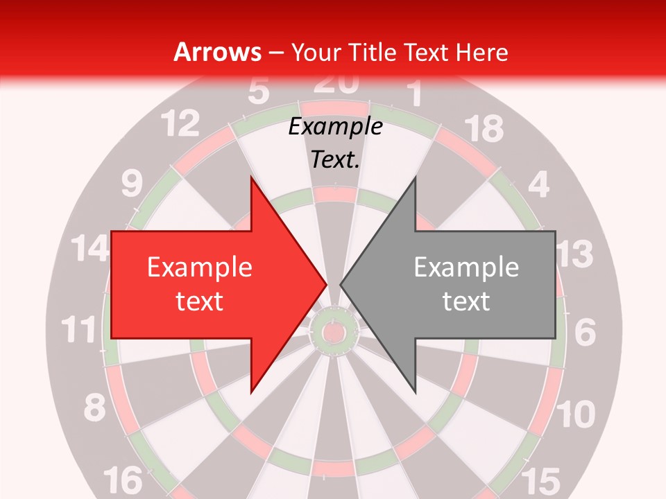 Shot Center Mark PowerPoint Template
