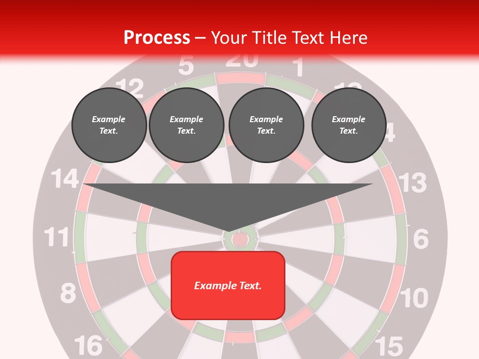 Shot Center Mark PowerPoint Template