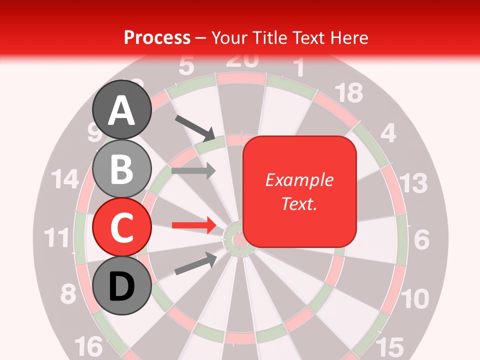 Shot Center Mark PowerPoint Template