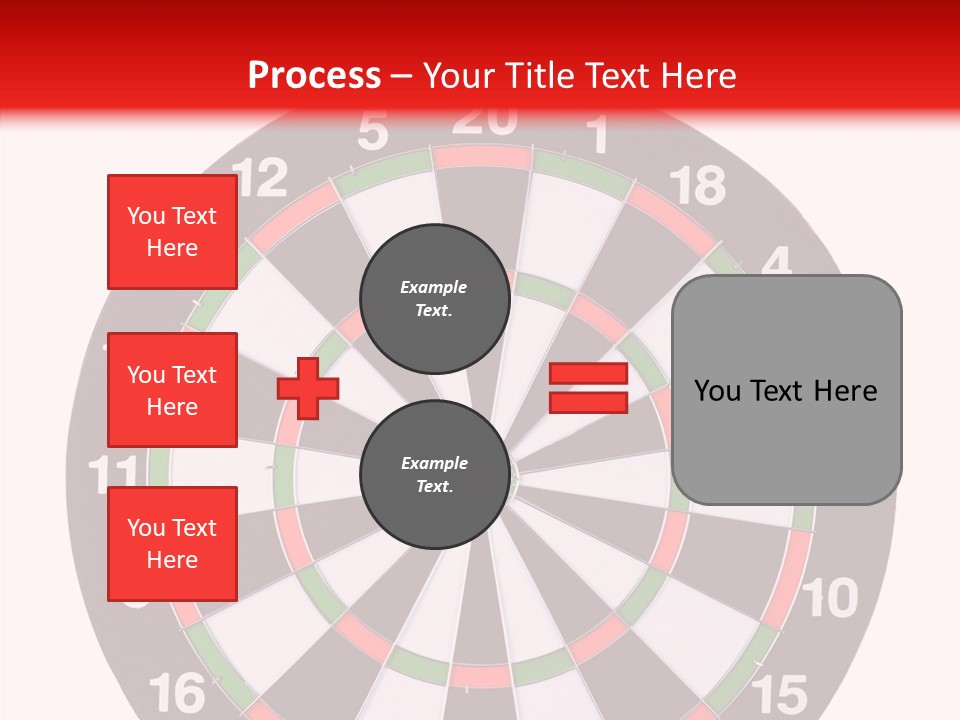 Shot Center Mark PowerPoint Template