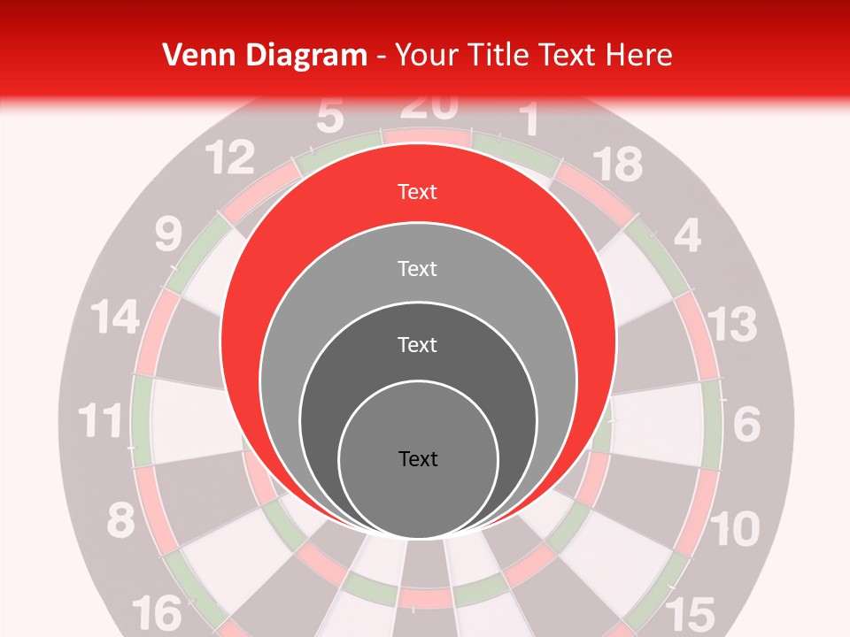 Shot Center Mark PowerPoint Template