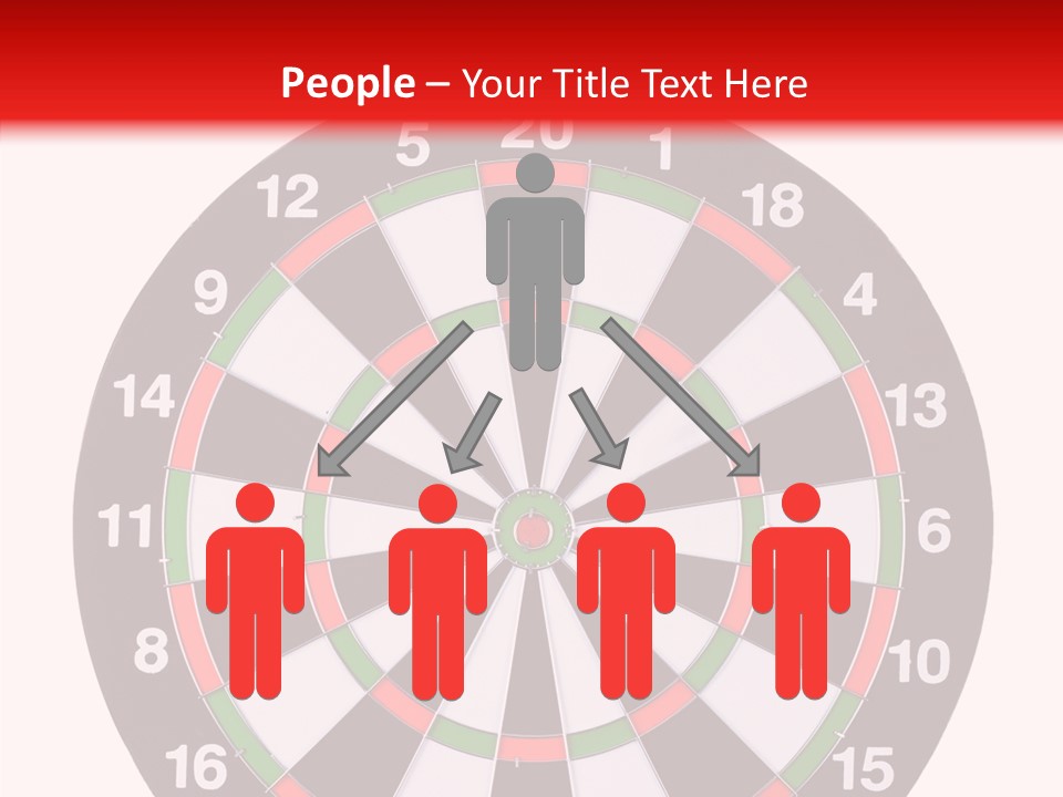 Shot Center Mark PowerPoint Template