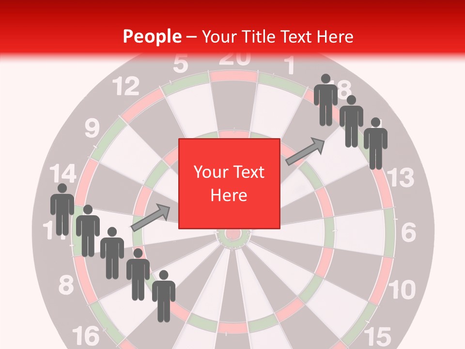 Shot Center Mark PowerPoint Template