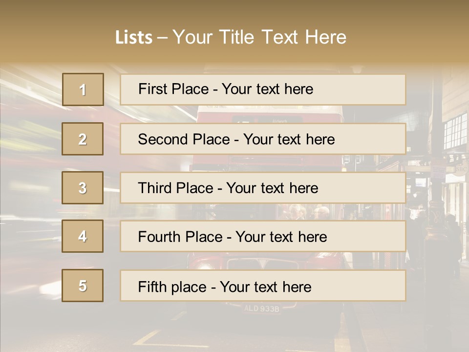 Iconic Europe Automobile PowerPoint Template