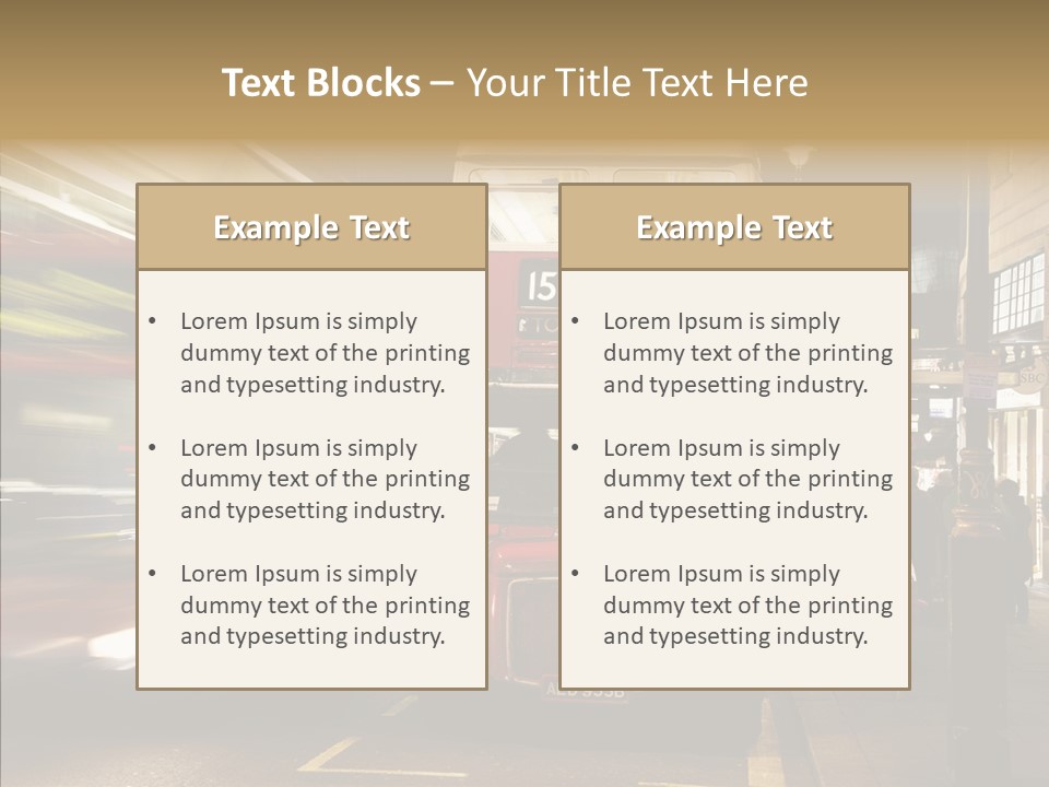 Iconic Europe Automobile PowerPoint Template