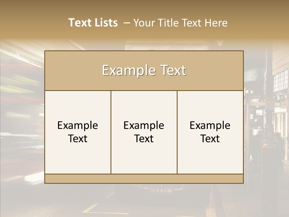 Iconic Europe Automobile PowerPoint Template