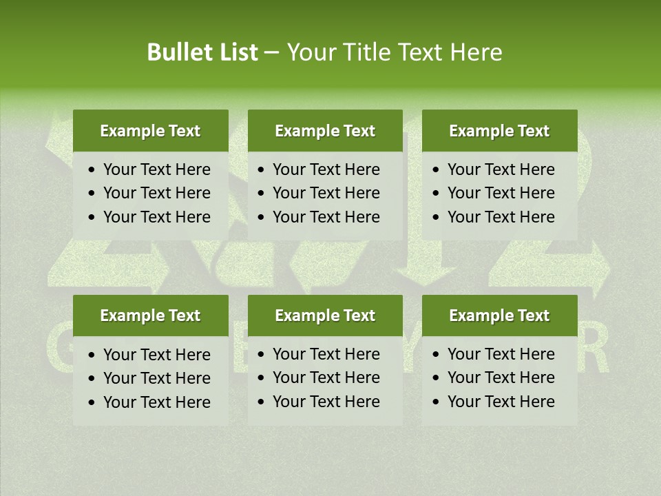 Environment Design Ecology PowerPoint Template