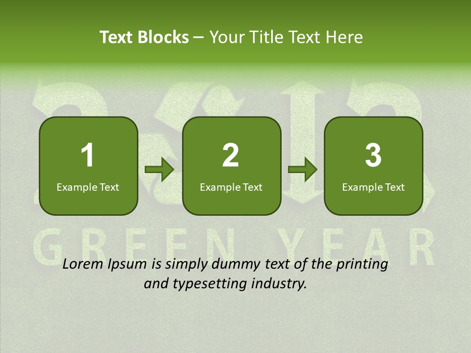 Environment Design Ecology PowerPoint Template