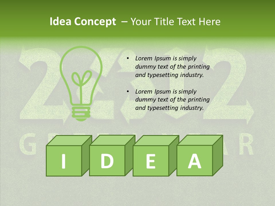 Environment Design Ecology PowerPoint Template
