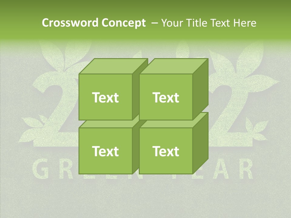 New Year Eve Abstract PowerPoint Template