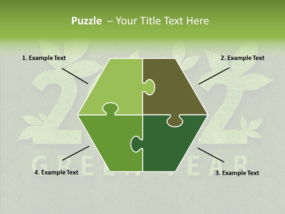 New Year Eve Abstract PowerPoint Template