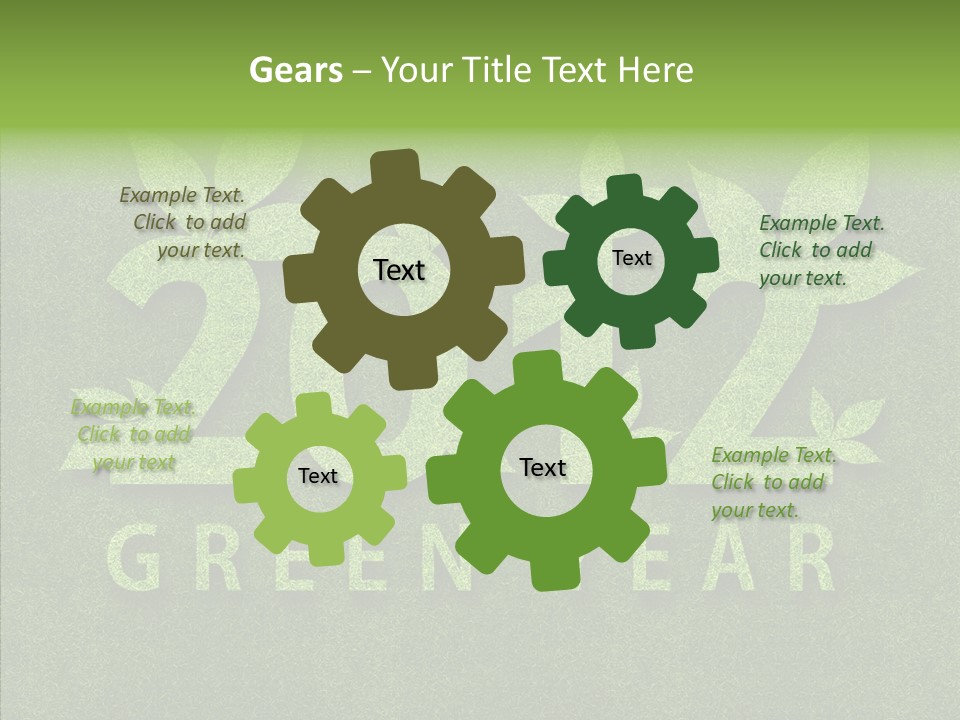 New Year Eve Abstract PowerPoint Template