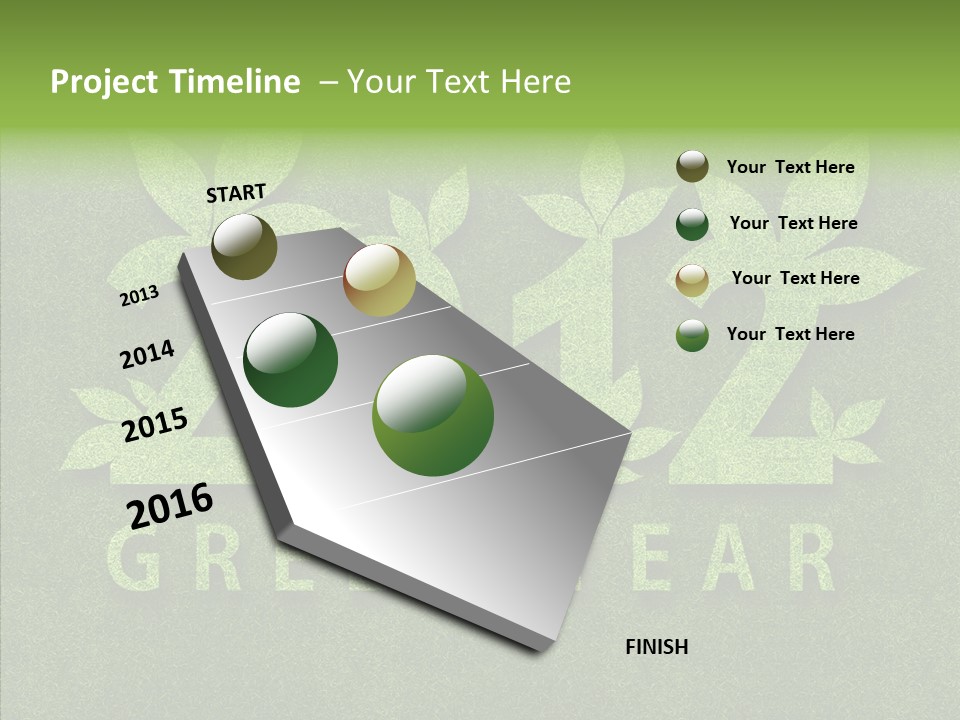 New Year Eve Abstract PowerPoint Template