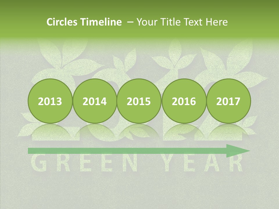 New Year Eve Abstract PowerPoint Template