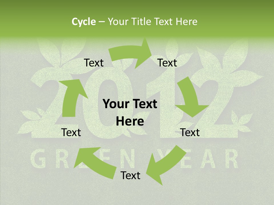 New Year Eve Abstract PowerPoint Template