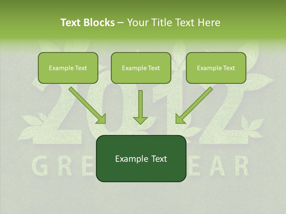 New Year Eve Abstract PowerPoint Template