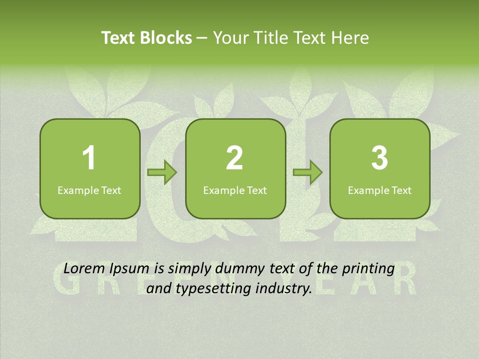 New Year Eve Abstract PowerPoint Template