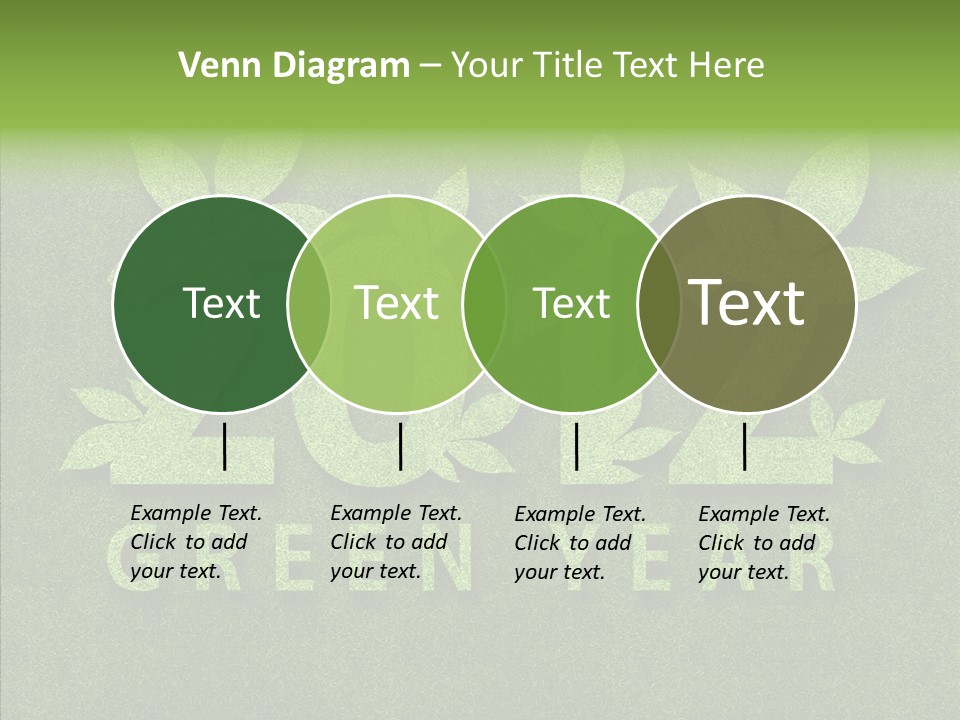 New Year Eve Abstract PowerPoint Template