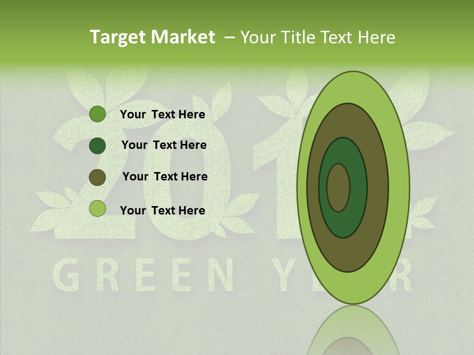 New Year Eve Abstract PowerPoint Template