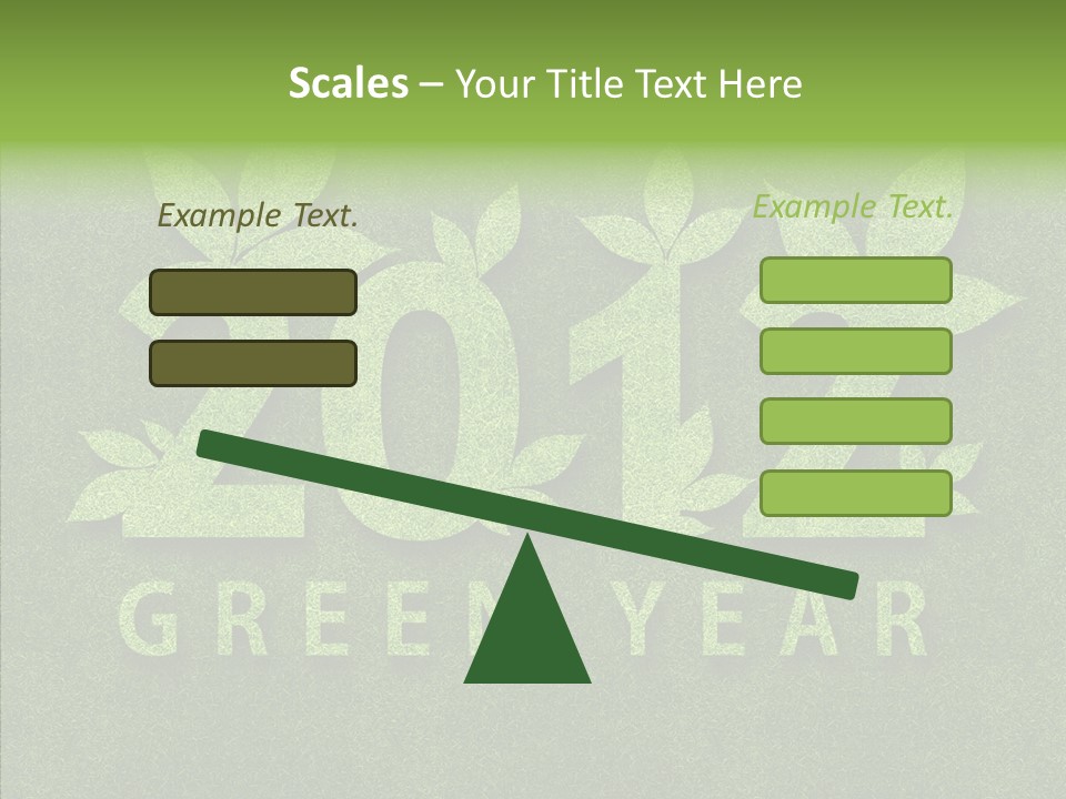 New Year Eve Abstract PowerPoint Template