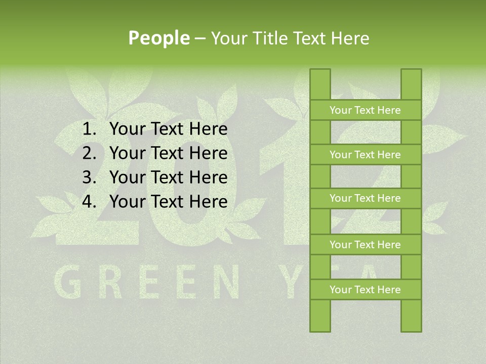 New Year Eve Abstract PowerPoint Template