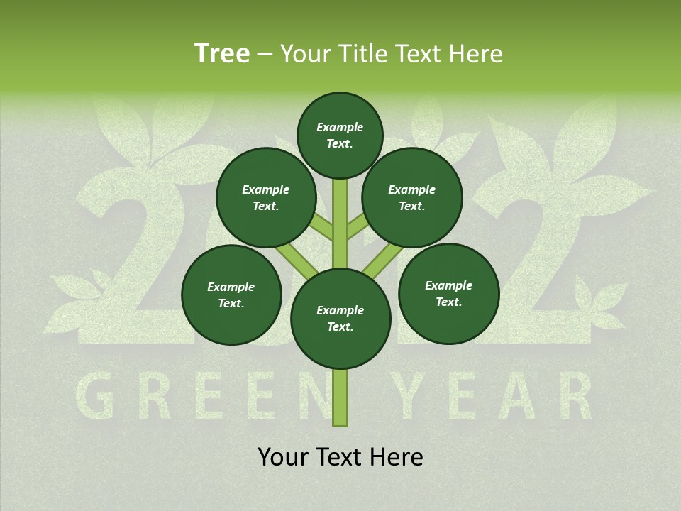 New Year Eve Abstract PowerPoint Template