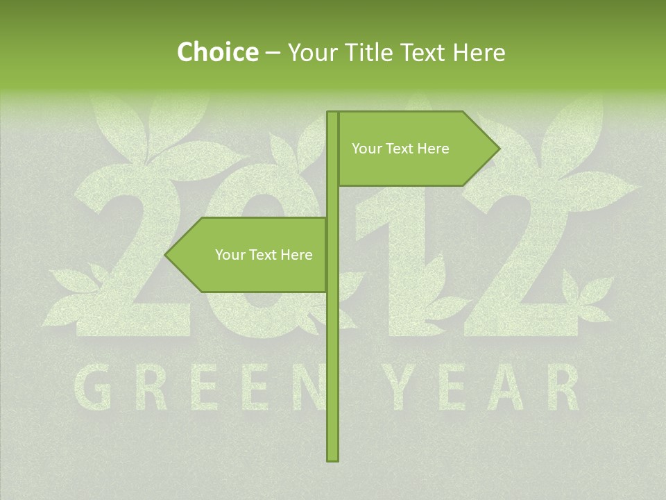 New Year Eve Abstract PowerPoint Template