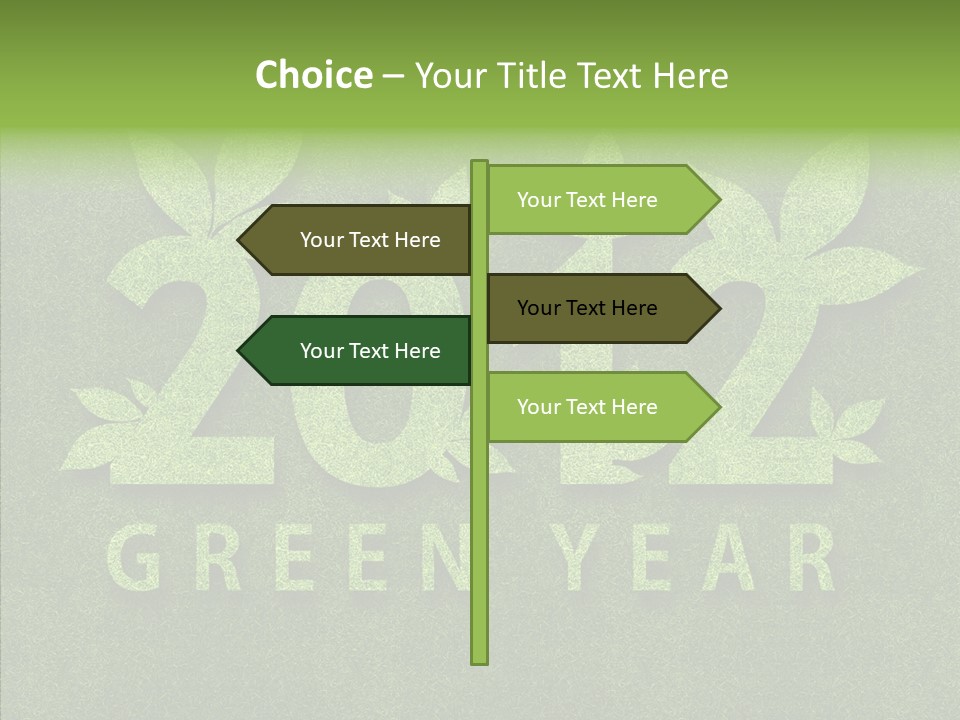 New Year Eve Abstract PowerPoint Template