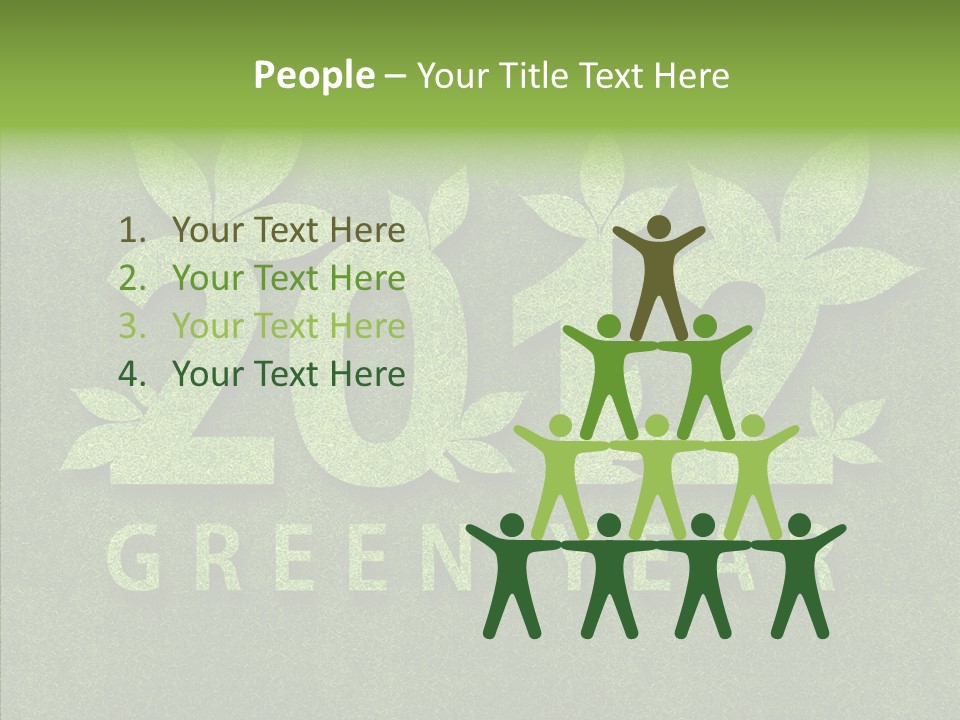 New Year Eve Abstract PowerPoint Template