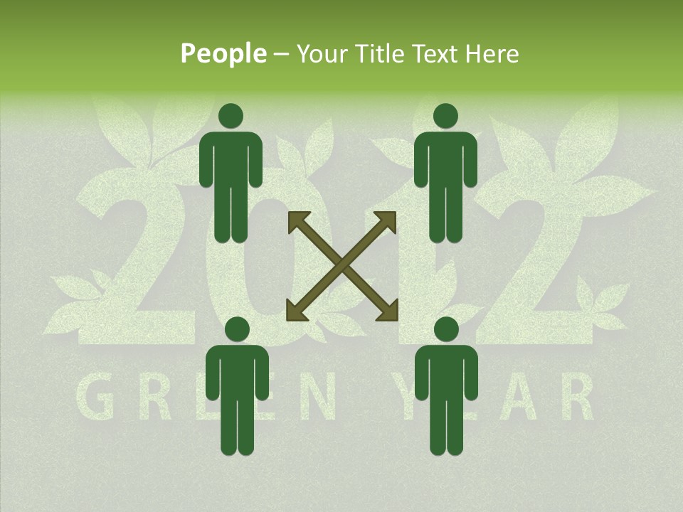 New Year Eve Abstract PowerPoint Template