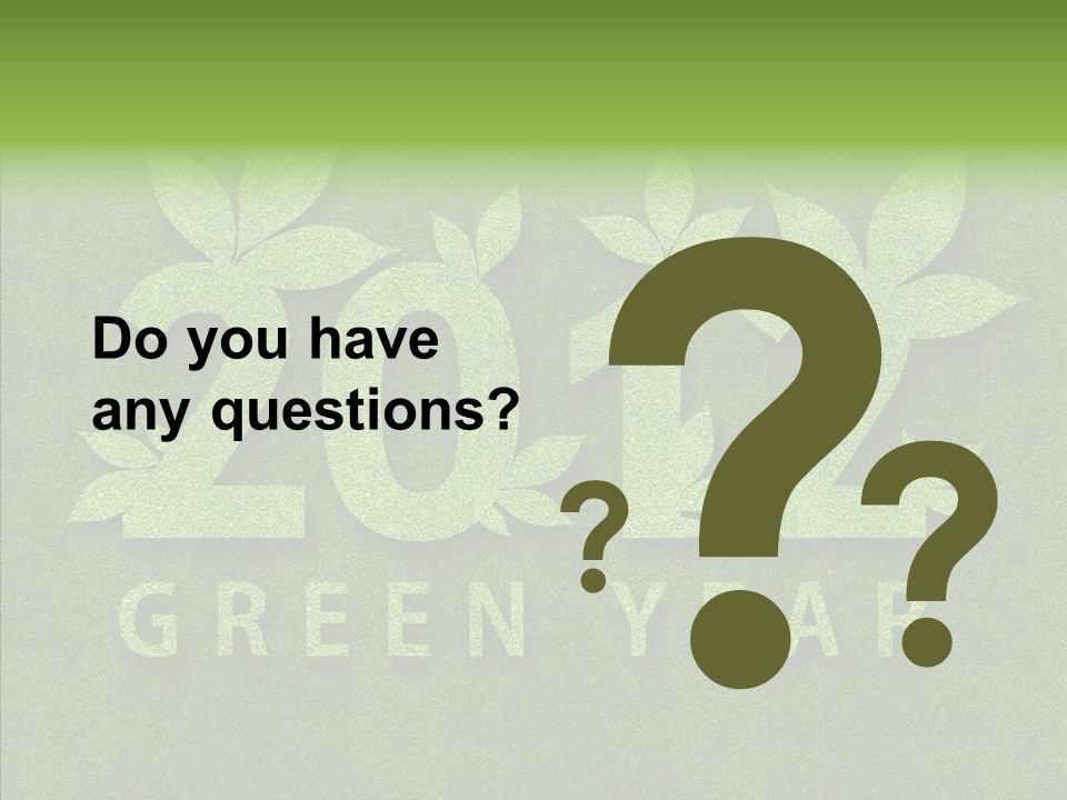 New Year Eve Abstract PowerPoint Template