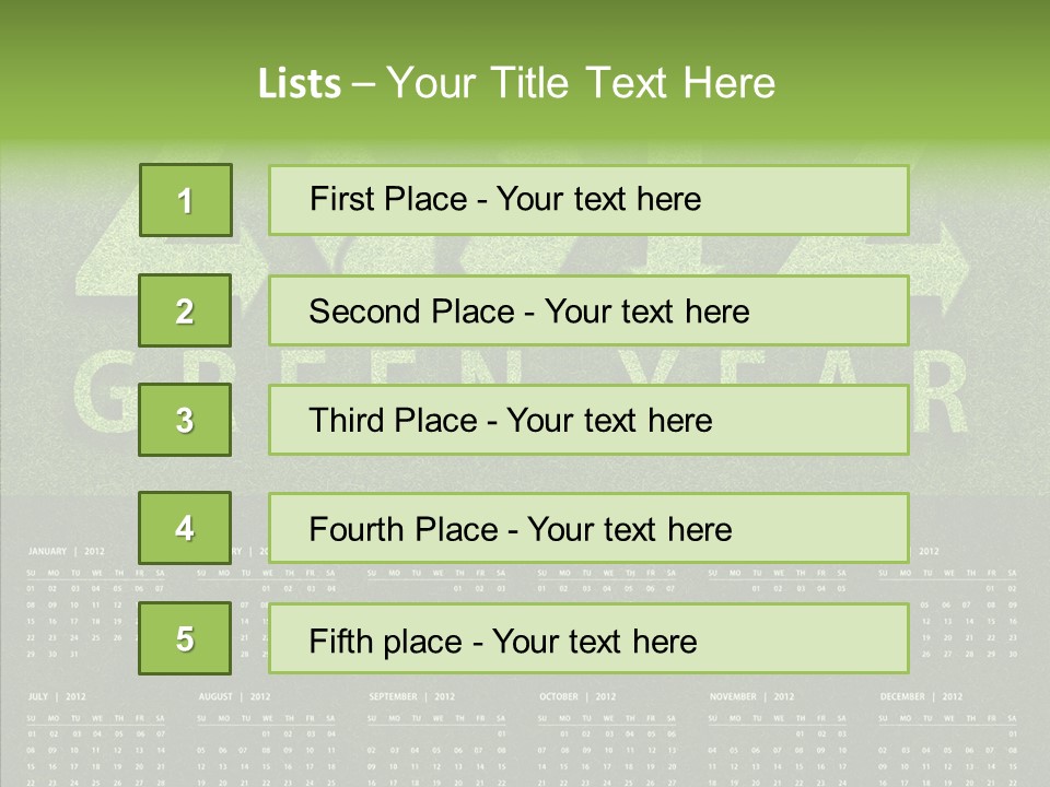 Event Year New PowerPoint Template