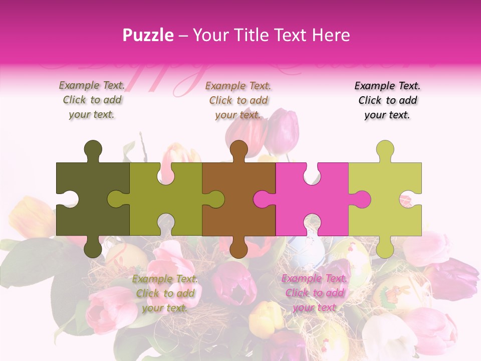 Mixture Yellow Love PowerPoint Template